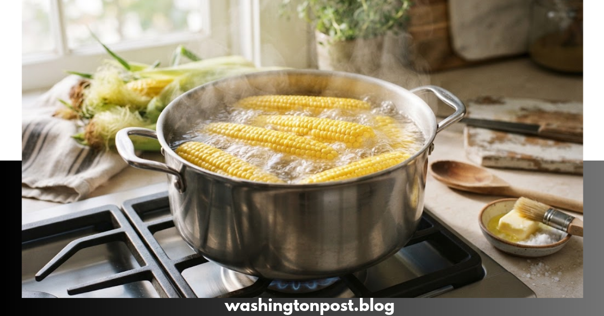 how long to boil corn on the cob