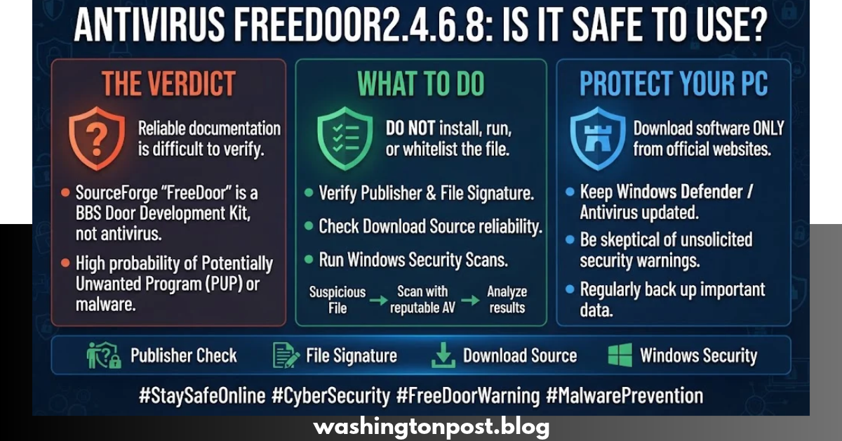 antivirus freedoor2.4.6.8